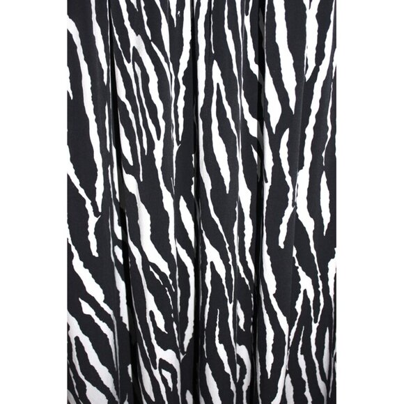 NASTY GAL Be Herd Plus Zebra Midi Dress - Size 16 (XL) - Picture 4 of 14